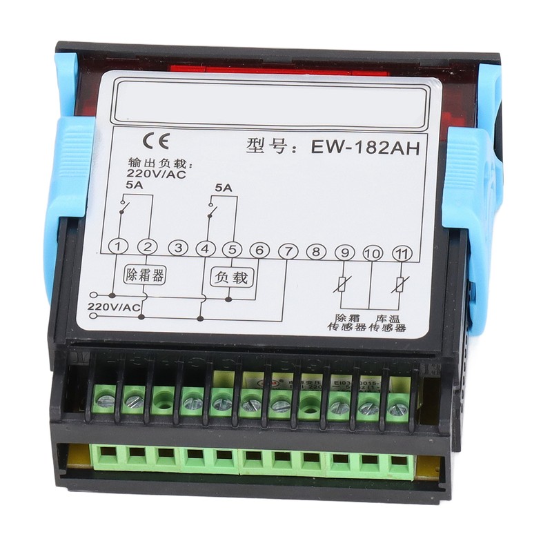 Digital Temperature Controller Dual Sense Line Temperature Defrost Sensor Thermostat