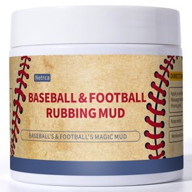 Baseball Mud, Football Rubbing Mud for Breaking in & Darkening Leather & Enhanced Grip, Lena Take the Shine off New Balls, Football Mud Original Formula for Game-Ready Leather & Synthetic Balls