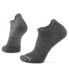 Smartwool Men's Run Zero Cushion Low Ankle Socks, Medium Gray