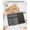 Valet Tray, Built in Wireless Charging Pad, Nightstand Organizer, Two-Toned