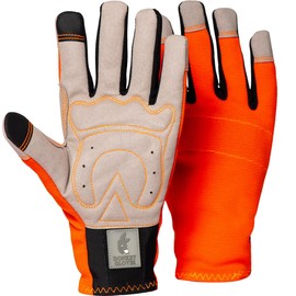 Donkey Gloves | Multipurpose Gloves for Gardening, DIY, House Work, Farming | Tough but Soft, Fitted Feel, Padded, Touch-tech, Bramble and Nettle Proof, Vegan, Machine Washable (Small 6.5-7)