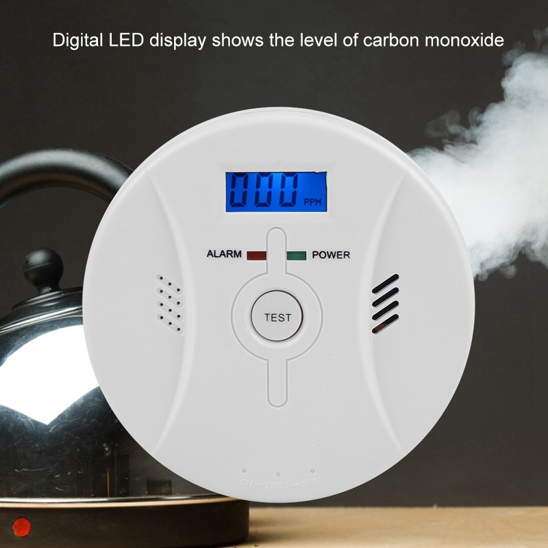 Combination Carbon Monoxide Smoke Alarm Gas Sensor CO & Smoke