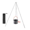 Camping Gear Cooking Tripod - Campfire Cooking Accessories | Lightweight