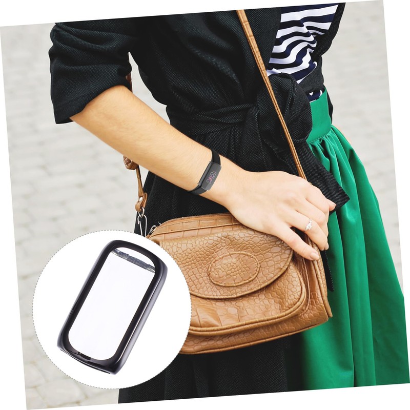 OHPHCALL 2pcs Flexible Tpu Watch Case and Screen Protector for