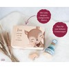 Wooden Memory Box Baby - Cute Squirrel Cute Forest Animal
