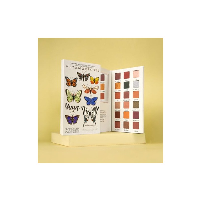 Yuya - Republic Cosmetics Set de Sombras "Metamorfosis" con 18