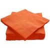 Amcrate Big Party Pack 40 Count Orange Dinner Napkins Tableware-
