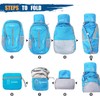 ZOMAKE Ultra Lightweight Packable Backpack 25L, Foldable Hiking Backpacks Water
