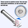 Fishing Rod Holder，2 Pack 360 Degree Adjustable Deck Mount 316