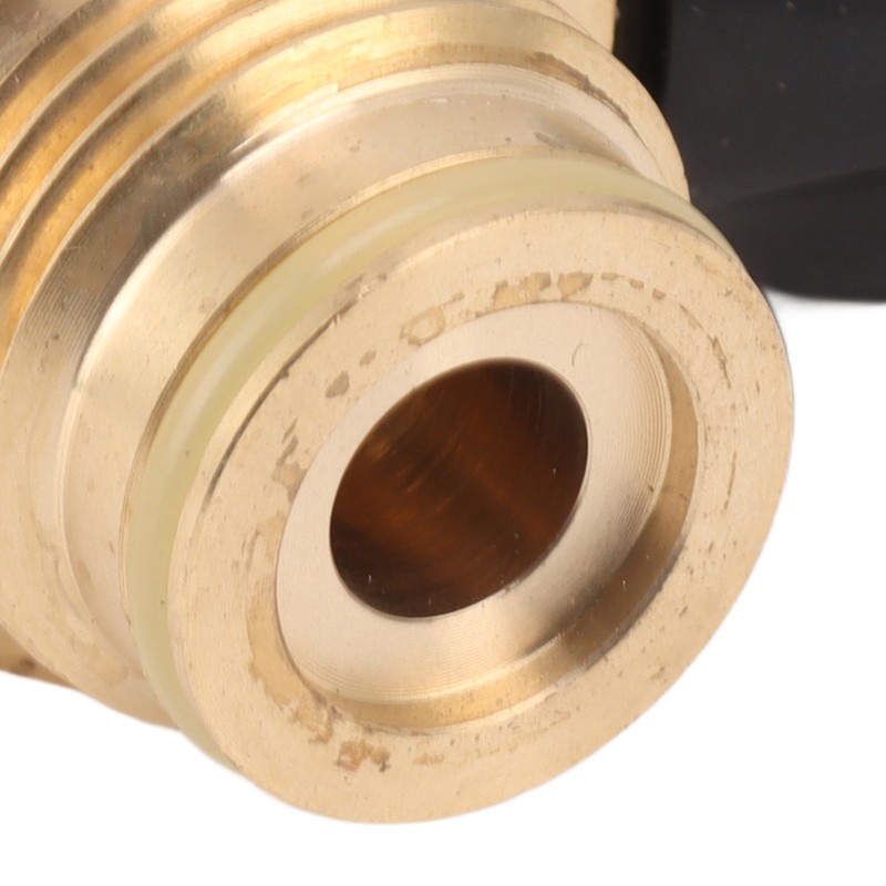 G1/2 14 CO2 Cylinder Refill Adapter Bottle Connector with Black
