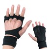 Weight Lifting Gloves Polyester Fiber Hook and Loop High Density