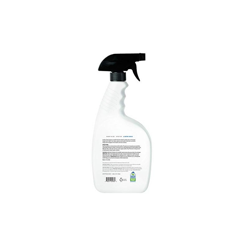 Crypton Leather & Vinyl Cleaner - Gently cleanses leather or