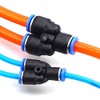 TOOLSTAR Air Hose Fitting 10mm Straight Pneumatic Fittings Push in