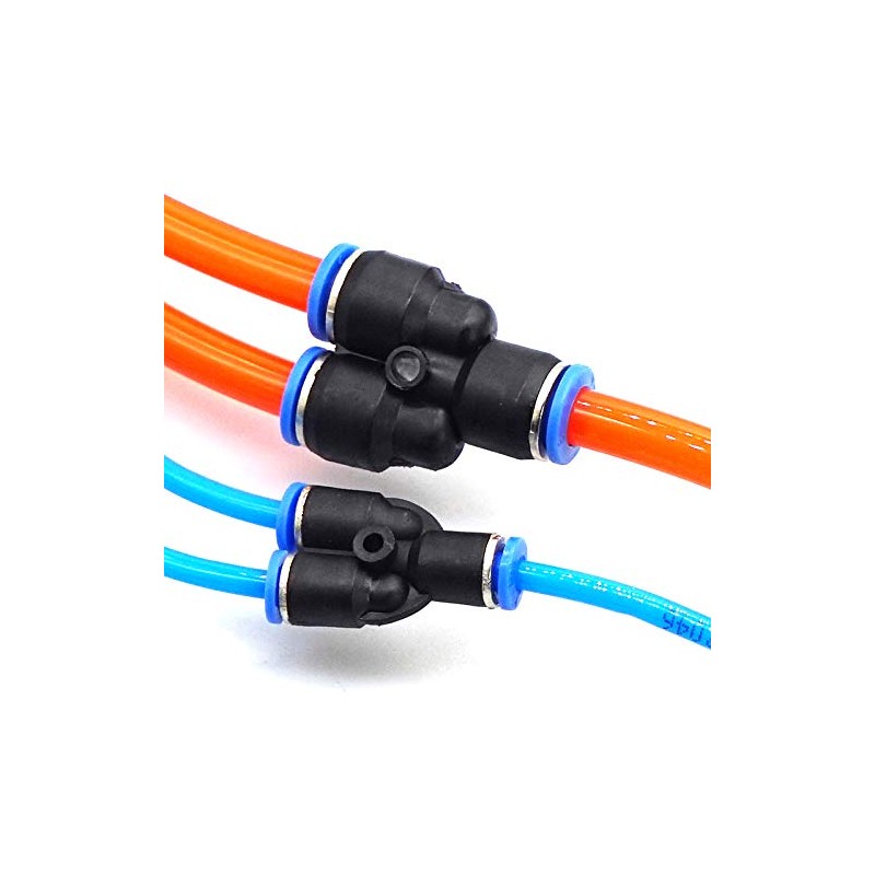 TOOLSTAR Air Hose Fitting 10mm Straight Pneumatic Fittings Push in