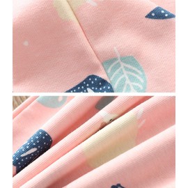 Debaijia Baby Neckerchief Scarves Children Infants Cotton Ultralight Warmer Comfortable Beautiful Cotton Printed Tube Scarf Loop O-Ring Collar for Boys Girls 0-8 Years / Pack of 3 (40 x 20 cm) - Set of 8