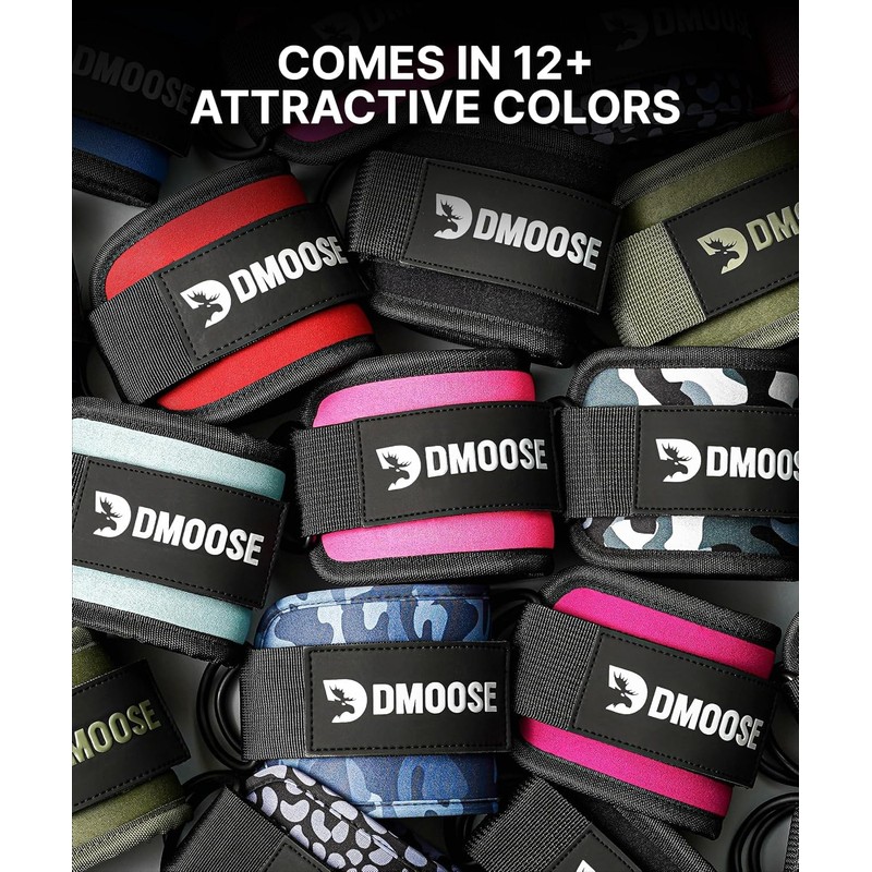 DMoose Fitness Foot Loops Cable Pull - Kickbacks Foot Loop