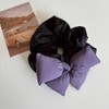 Soft Ponytail Holders for Curly & Long Hair, Multicoloured Bow