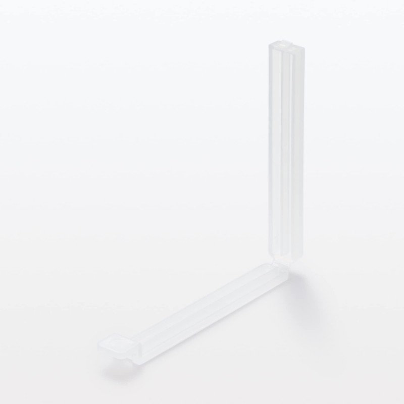 MUJI 12057086 Polypropylene Bag Fastener Clips, Translucent, Large, Width 4.7