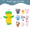 Fingerpuppen,10er Set Plüsch Fingerpuppen Niedliche Tier Finger Puppen Kleine Finger