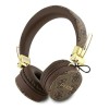 Audifono Guess Earphones Bluetooth Brown 4g Metal Color Café