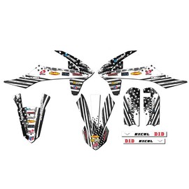 2016-2018 SX 50 Merica Grey Senge Graphics Base Kit Compatible with KTM