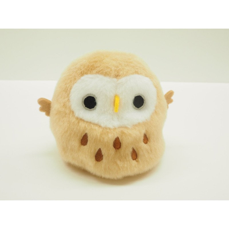 三英貿易 オリジナル ぬいぐるみ とりだんご フクロウ W9×D8×H7cm アニマル