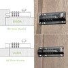 SPARDEE Heavy Duty 4-Digit Combination Locking Bolt – Reinforced Zinc