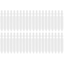 Ciieeo Pack of 40 Marker Pen Tips, Ink Pen Tips, 0.7 mm, Colouring Pen Tips, Universal Pen Tips, Marker Pen Refills, Replacement Pen Tips, Drawing Tool, White, Nylon, Replace Student