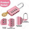 Kenning Combination Padlock 4 Digit Combination Lock with Keys Locker