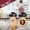 Smart Planet Set of 2 Nutcracker Walnuts in Mushroom Shape