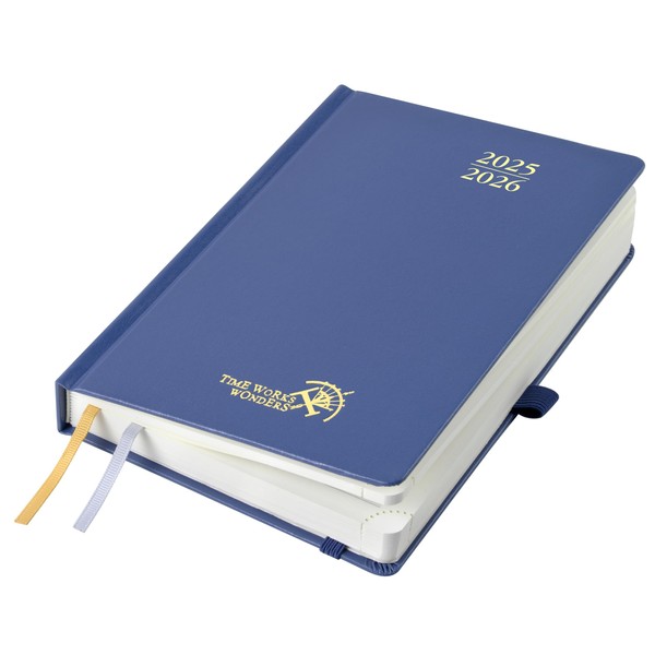 POPRUN 2025-2026 Daily Planner One Page Per Day (Medium -