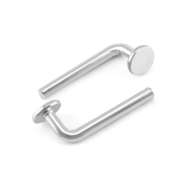 QWORK Pallet Rack Drop Pin, 100 Pcs M7x55mm Accessory Shelving