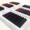 CoMango Purple Ombre Colored Lash Extension C Curl Easy Fan