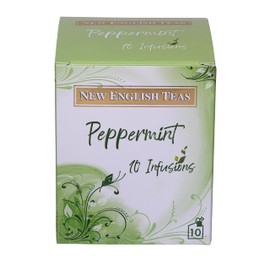 New English Teas English Garden Pure Peppermint Tea 10 Teabags (Pack of 6, Total 60 Teabags)