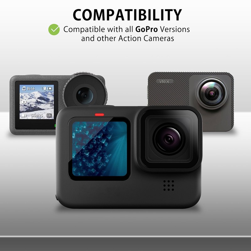 MyGadget Wrist Mount Compatible with GoPro, 360 Degree Rotatable with