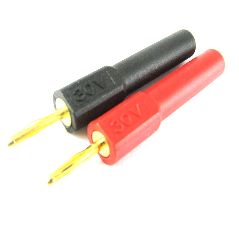 6 Pcs Banana Male to Female Plug 2mm to 4mm