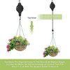 TIANLIN 4 PCS Heavy Duty Retractable Plant Hanger,Plant Pulleys for