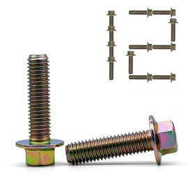 Exhaust Manifold Header Bolts Hardware Kit Compatible with Select Models LS1 Header Bolts LSX LS2 LS3 LS6 LS7 GM Vortec 4.8L 5.3L 6.0L 6.2L 03413B 11518860 11609481 (12 Pack)