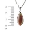 Franki BaKER Sterling Silver & Bloodstone Pendant Necklace. Chain length: