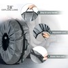 Explore Land Tire Cover with Handle - Seasonal Spare Tire