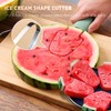 Melon Slicer, 3-in-1, Watermelon Cutter, Stainless Steel, Suitable for Family,