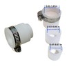 Metal Faucet Sprayer Attachment Sink Aerator Swivel Extender For Kitchen