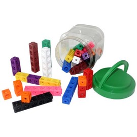 Eduplay Steckwürfel, 100 Stück in Dose