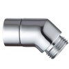 ZESE 135 Degree Shower Head Elbow Adapter, Chrome Handheld Shower