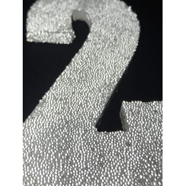 Reflective Glass Beads for Traffic Paint, Road Marking, Curb Paint, Pavement Striping, Parking Lots, Crosswalks, Driveways, Airports, Traffic Signs, Painting, Arts & Crafts (25 Lb Bag)