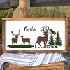 25 Pcs Forest Animal Wood Burning Stencils for Painting 6"