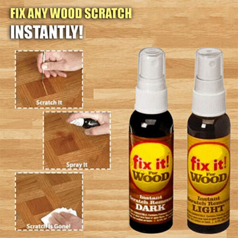 2 pcs Instant Fix Wood Scratch Remover Set Fast Acting