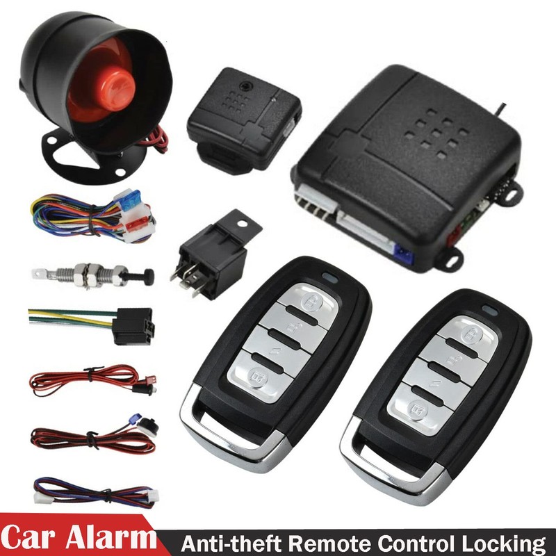 Riloer Car Keyless Entry System Kit with 2 Remote Controls,
