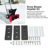 KIMISS Snow Blower Impeller Modification Kit, Snow Blower Impeller Kit