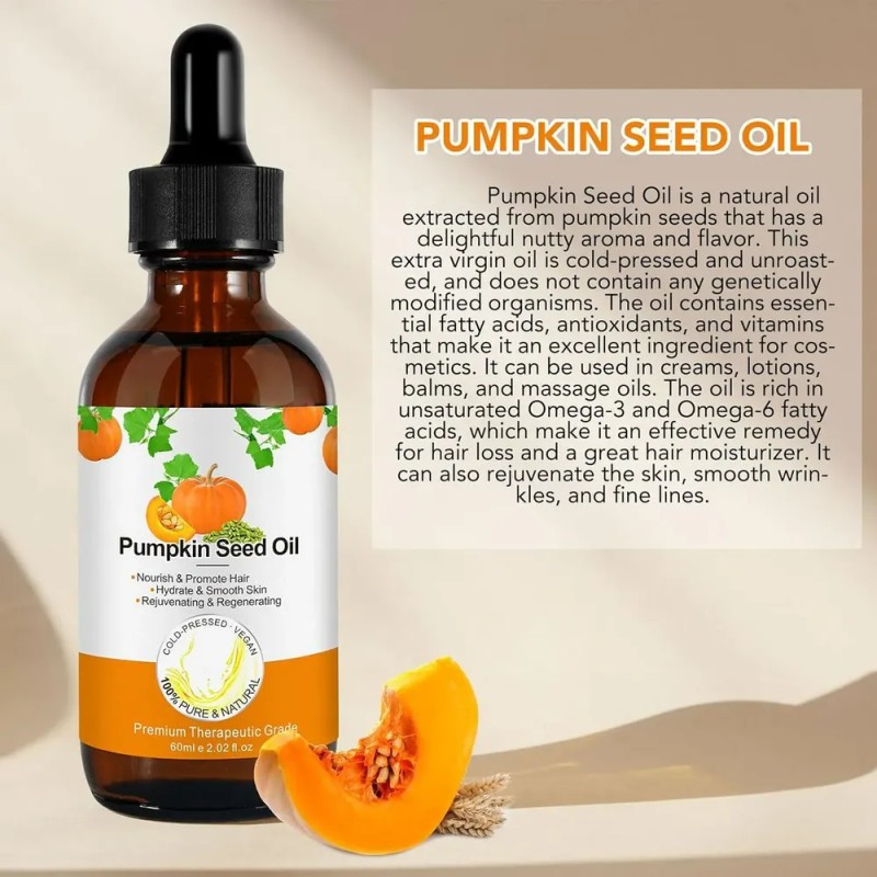 Aceite Capilar De Semillas De Calabaza 60 Ml